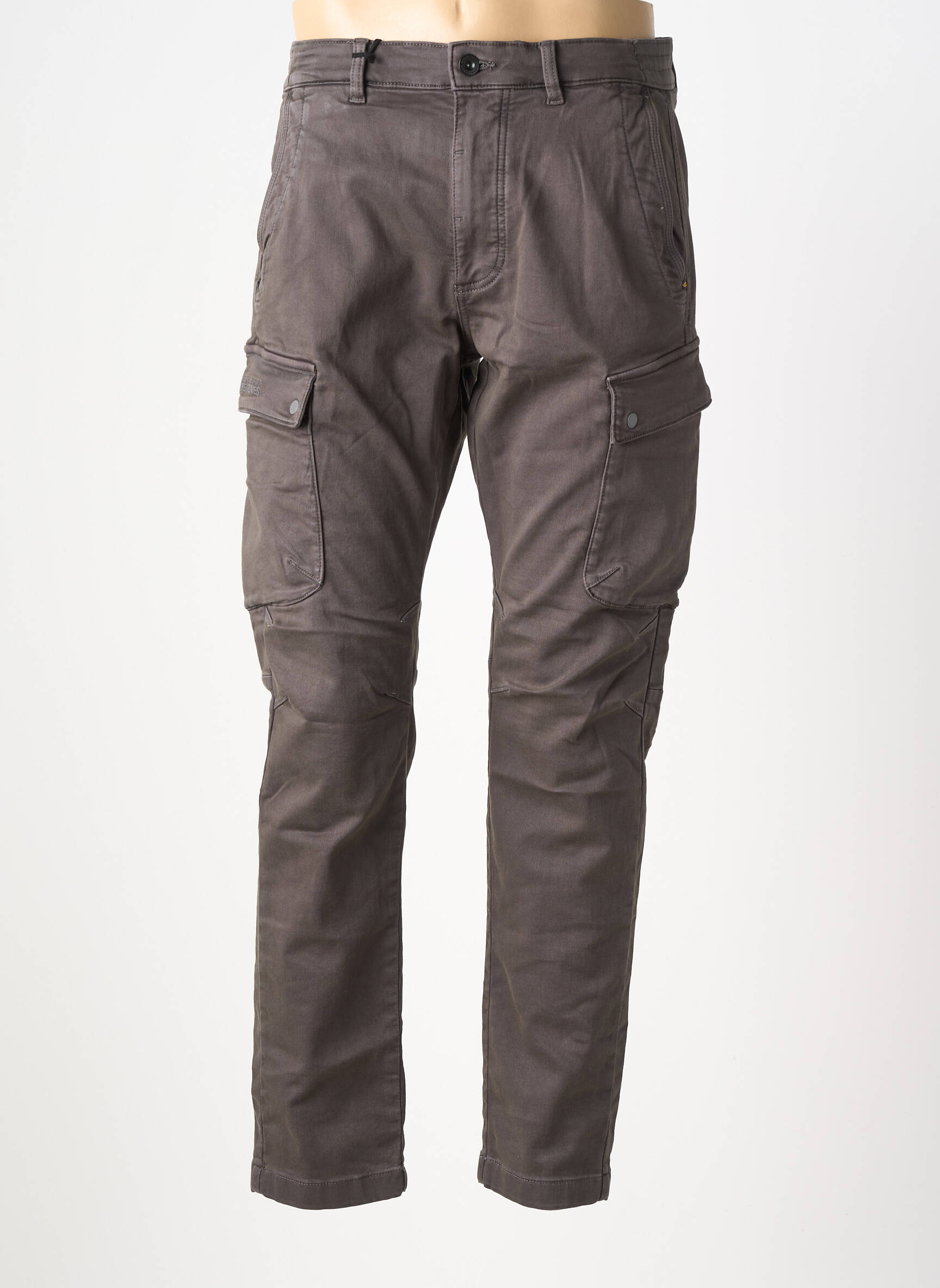 Pantalon cargo talie cu cleme mărime normală gri CAMEL ACTIVE bărbat