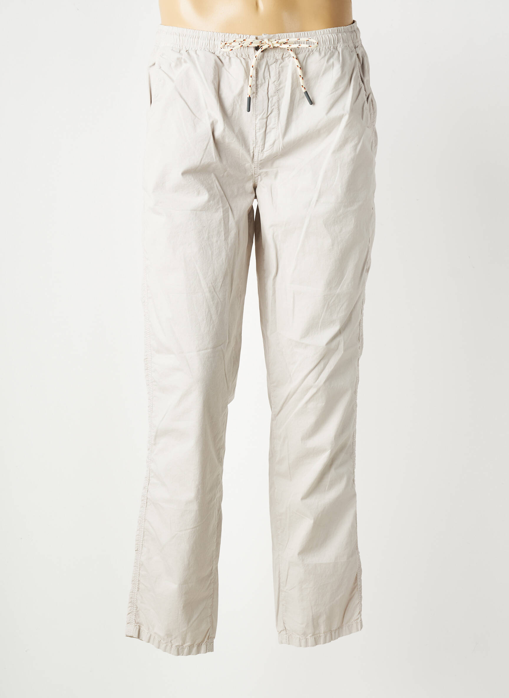 Pantalon drept elasticitate mărime normală bej U.S. POLO ASSN bărbat
