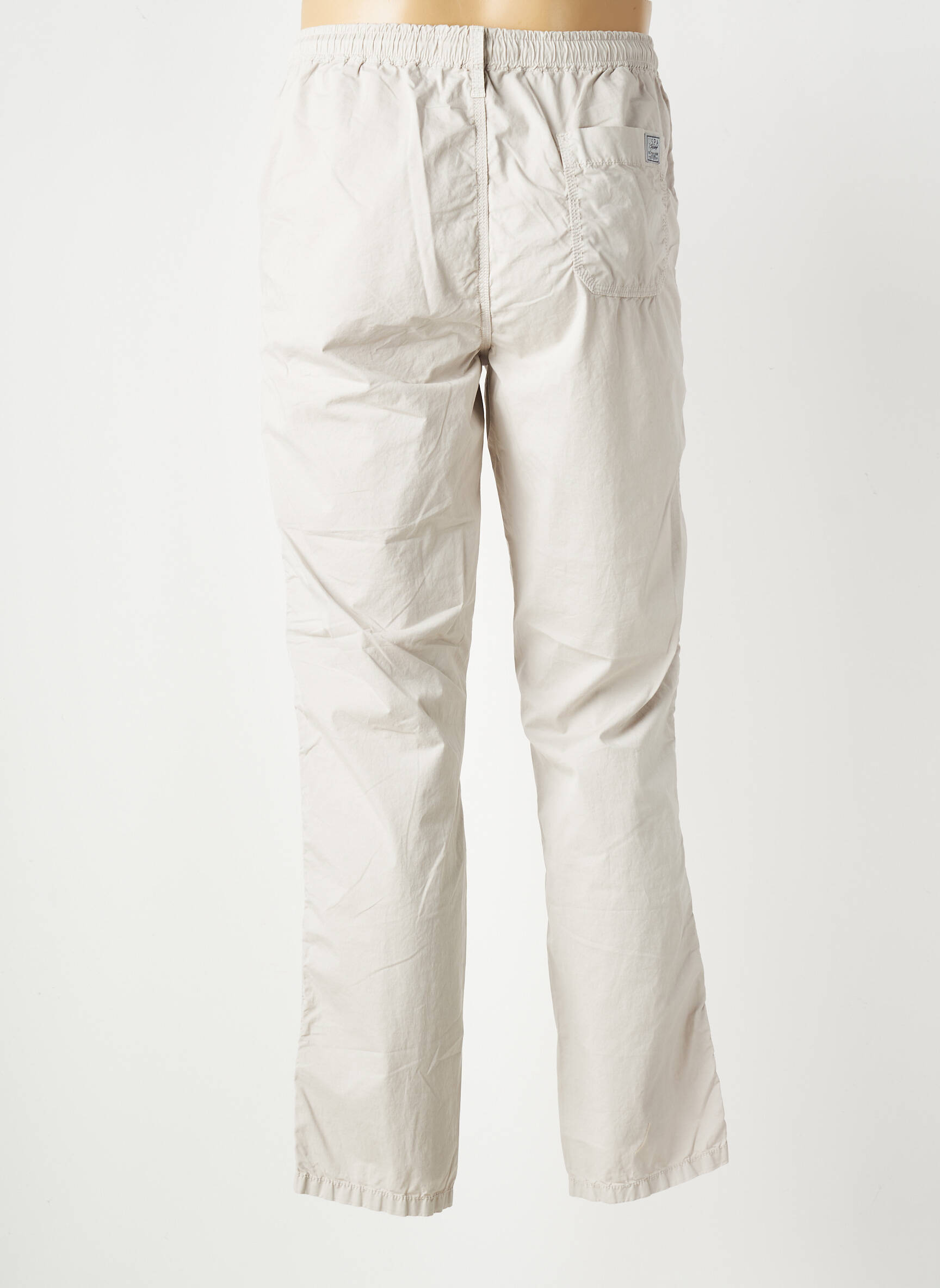 Pantalon drept elasticitate mărime normală bej U.S. POLO ASSN bărbat