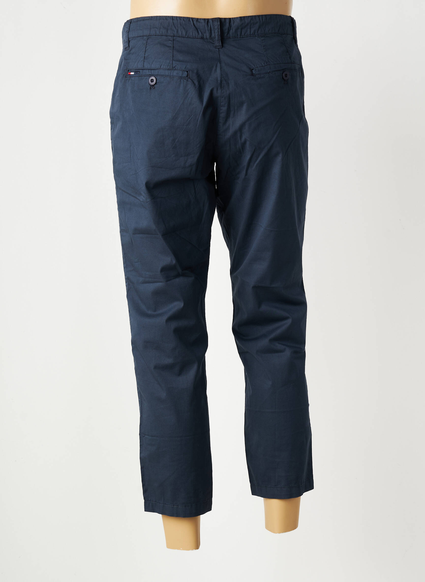 Pantalon 7/8 țesătură poplin mărime normală albastru U.S. POLO ASSN bărbat