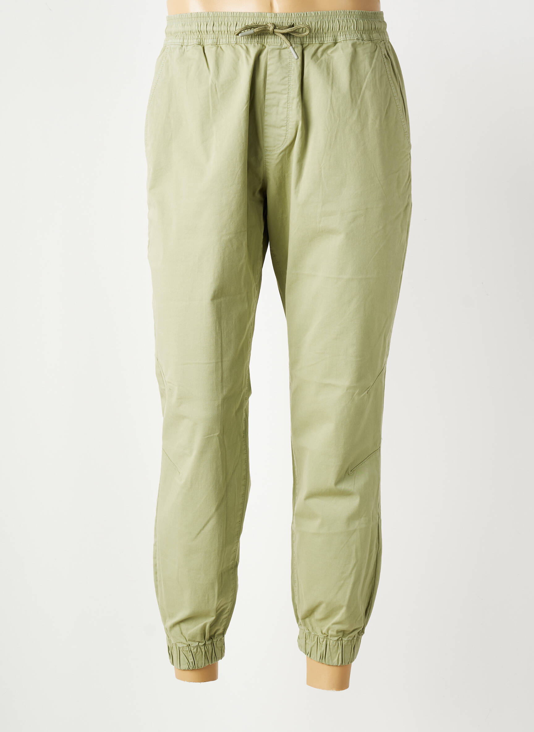 Pantalon 7/8 țesătură poplin mărime normală verde U.S. POLO ASSN bărbat