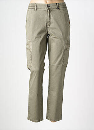 Pantalon cargo subțire mărime normală verde CAMEL ACTIVE femeie
