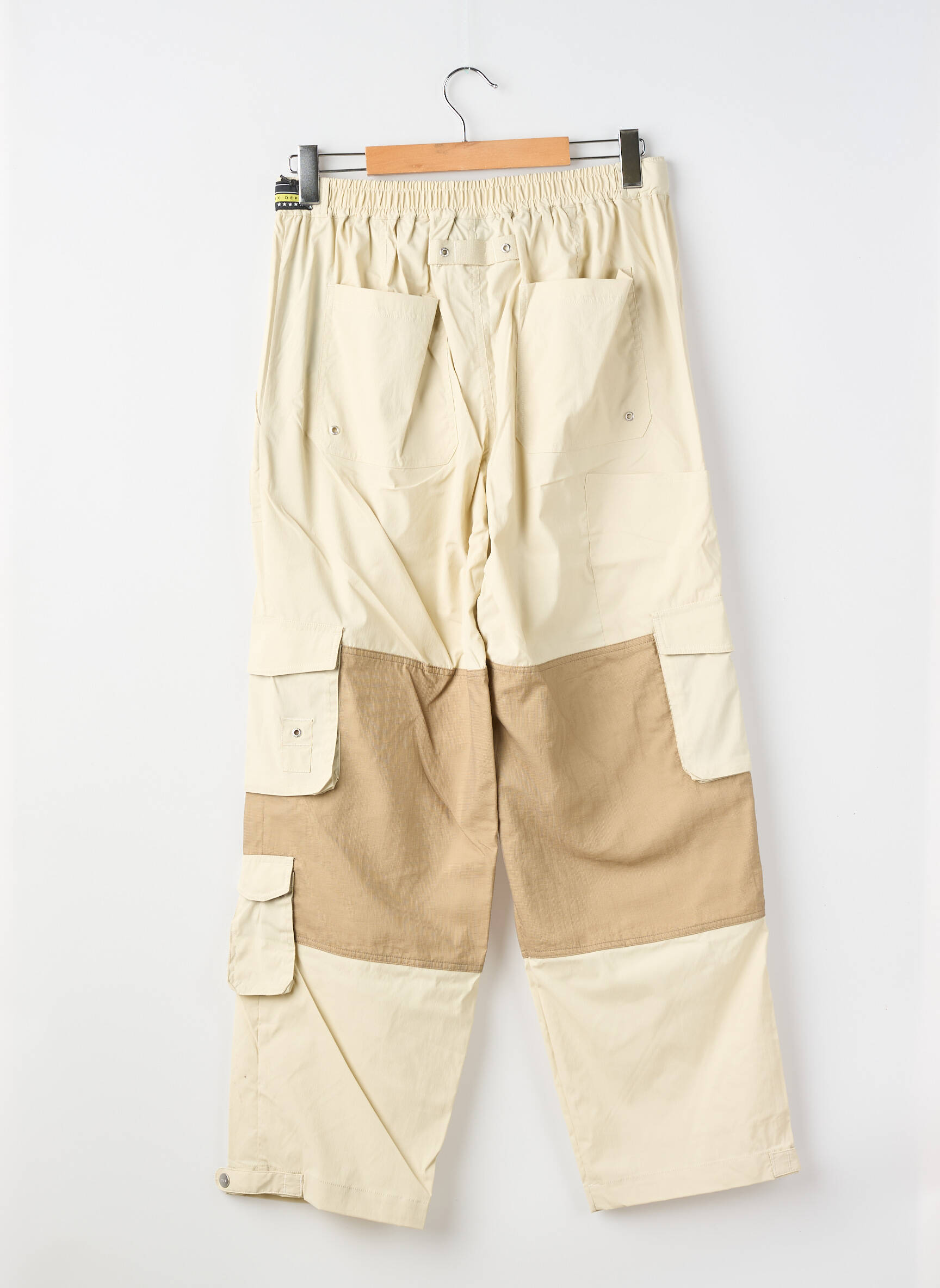 Pantalon cargo talie elastică mărime normală bej AVIREX bărbat