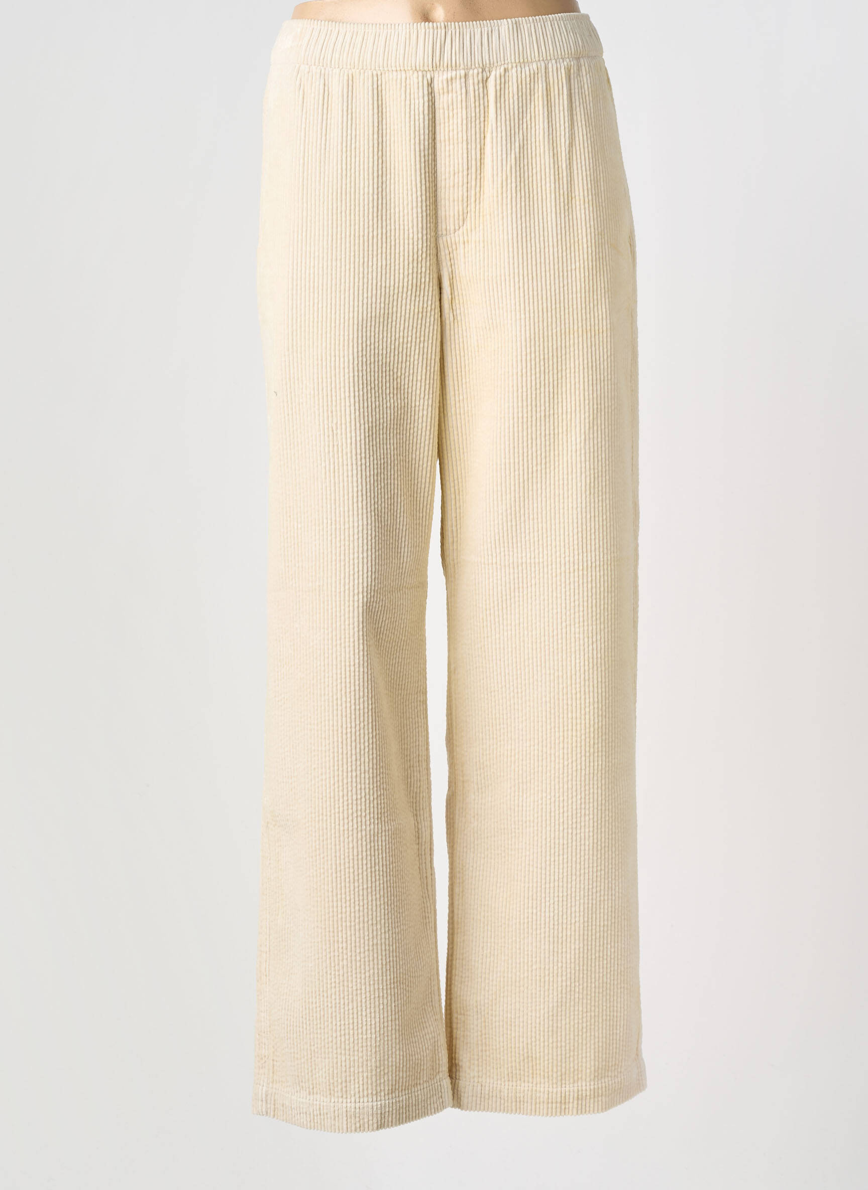 Pantalon larg buzunare mărime normală bej CAMEL ACTIVE femeie
