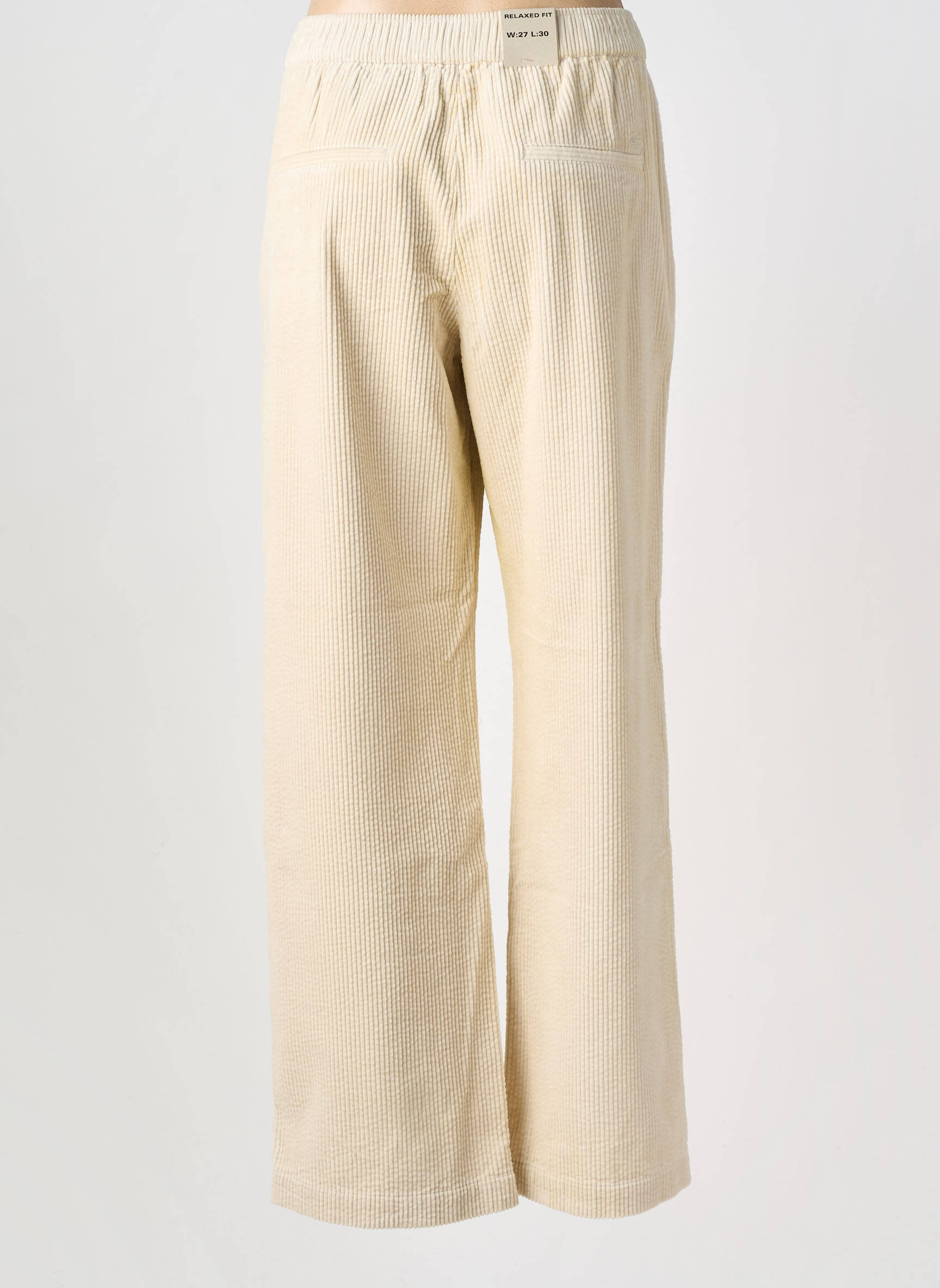 Pantalon larg buzunare mărime normală bej CAMEL ACTIVE femeie
