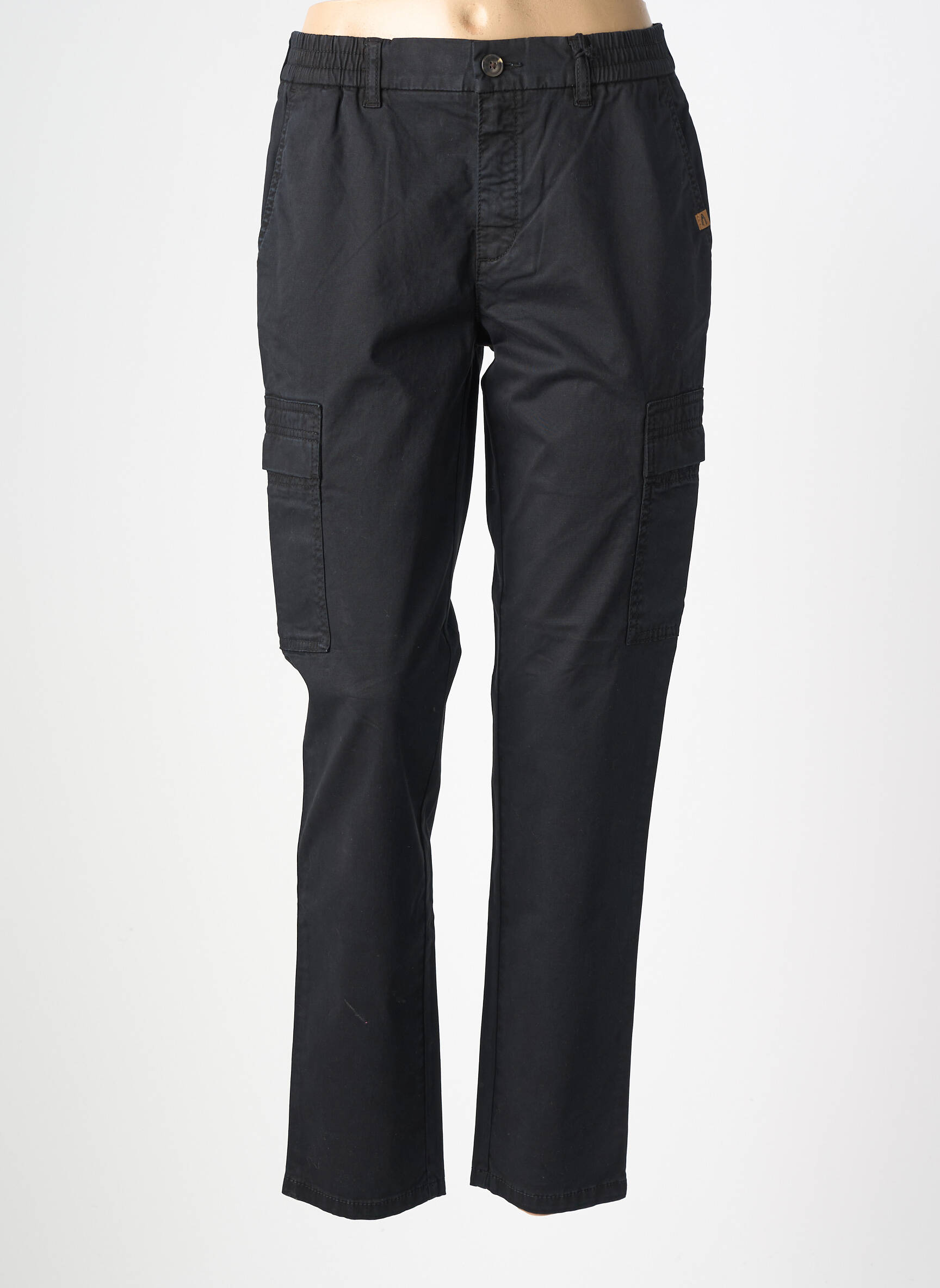 Pantalon cargo subțire mărime normală negru CAMEL ACTIVE femeie