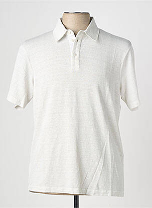 Polo țesătură jersey mâneci scurte gri WOOL & CO bărbat