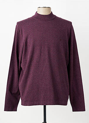 Pulover elasticitate mâneci lungi violet FYNCH-HATTON bărbat