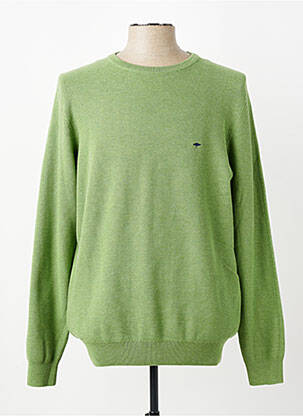 Pulover elasticitate mâneci lungi verde FYNCH-HATTON bărbat
