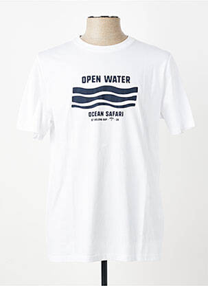 Tricou elasticitate mâneci scurte alb FYNCH-HATTON bărbat