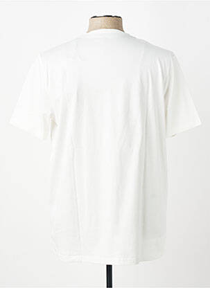 Tricou croială cambrată mâneci scurte alb FYNCH-HATTON bărbat