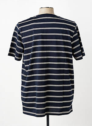 Tricou croială cambrată mâneci scurte albastru FYNCH-HATTON bărbat