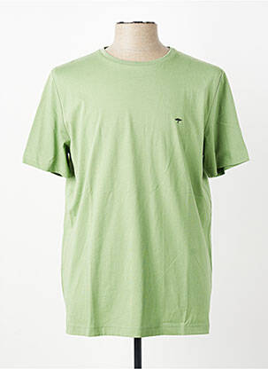Tricou broderie mâneci scurte verde FYNCH-HATTON bărbat
