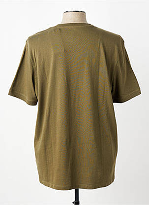 Tricou broderie mâneci scurte verde FYNCH-HATTON bărbat