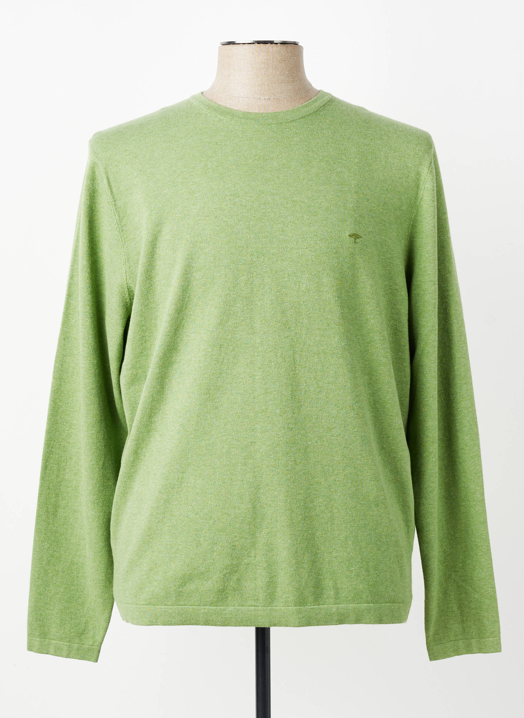 Pulover elasticitate mâneci lungi verde FYNCH-HATTON bărbat