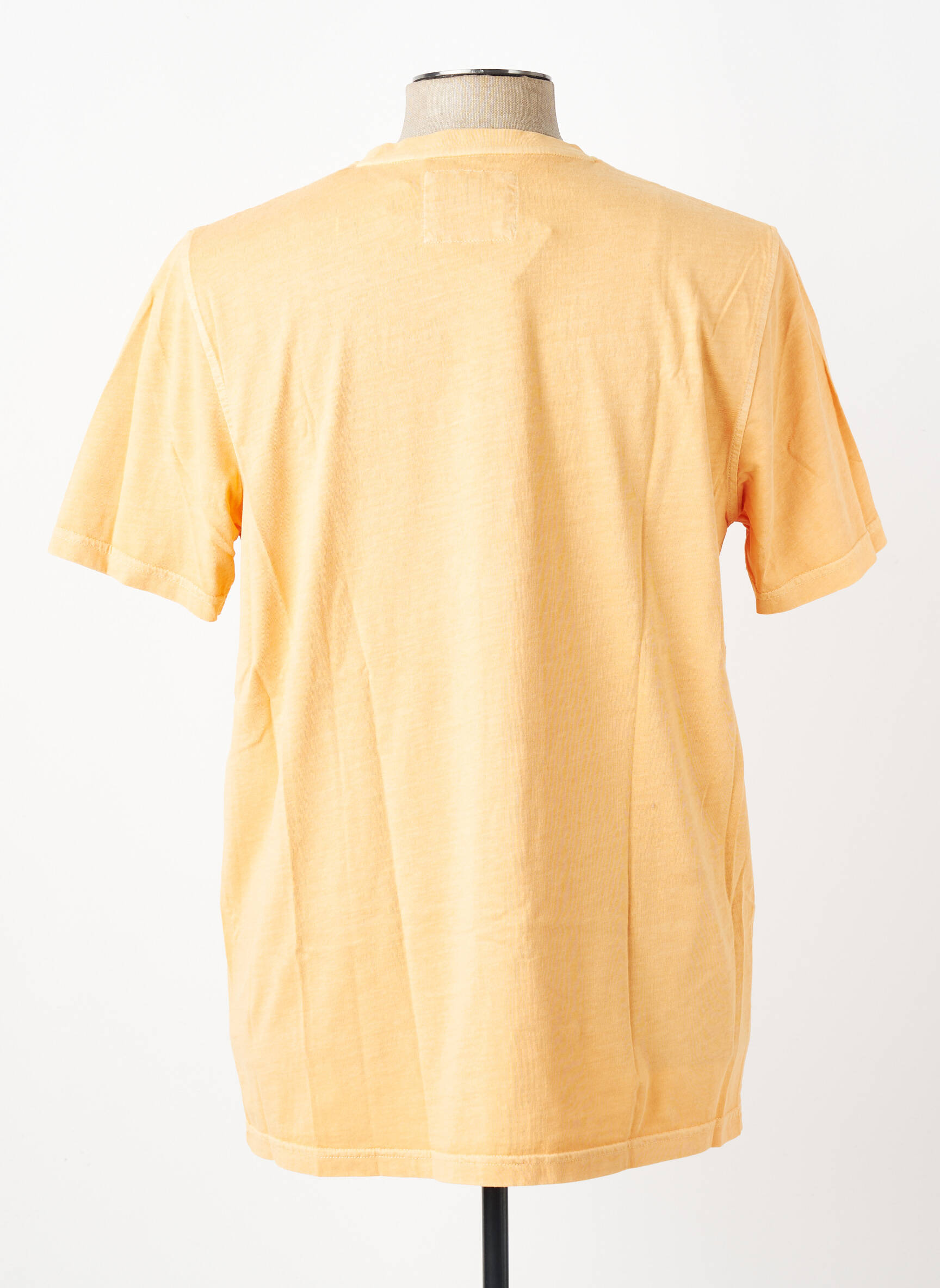 Tricou broderie mâneci scurte portocalie FYNCH-HATTON bărbat