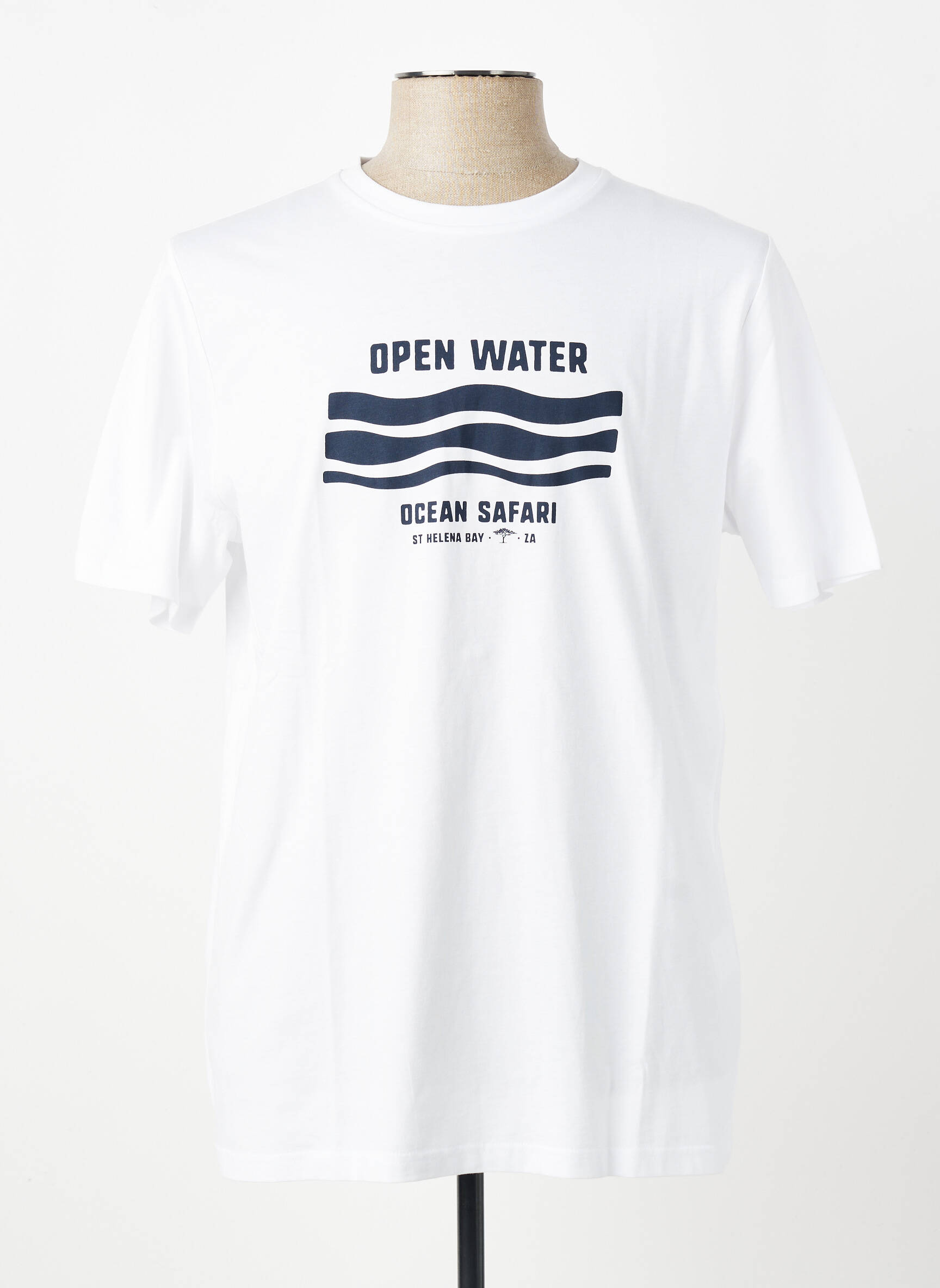 Tricou elasticitate mâneci scurte alb FYNCH-HATTON bărbat