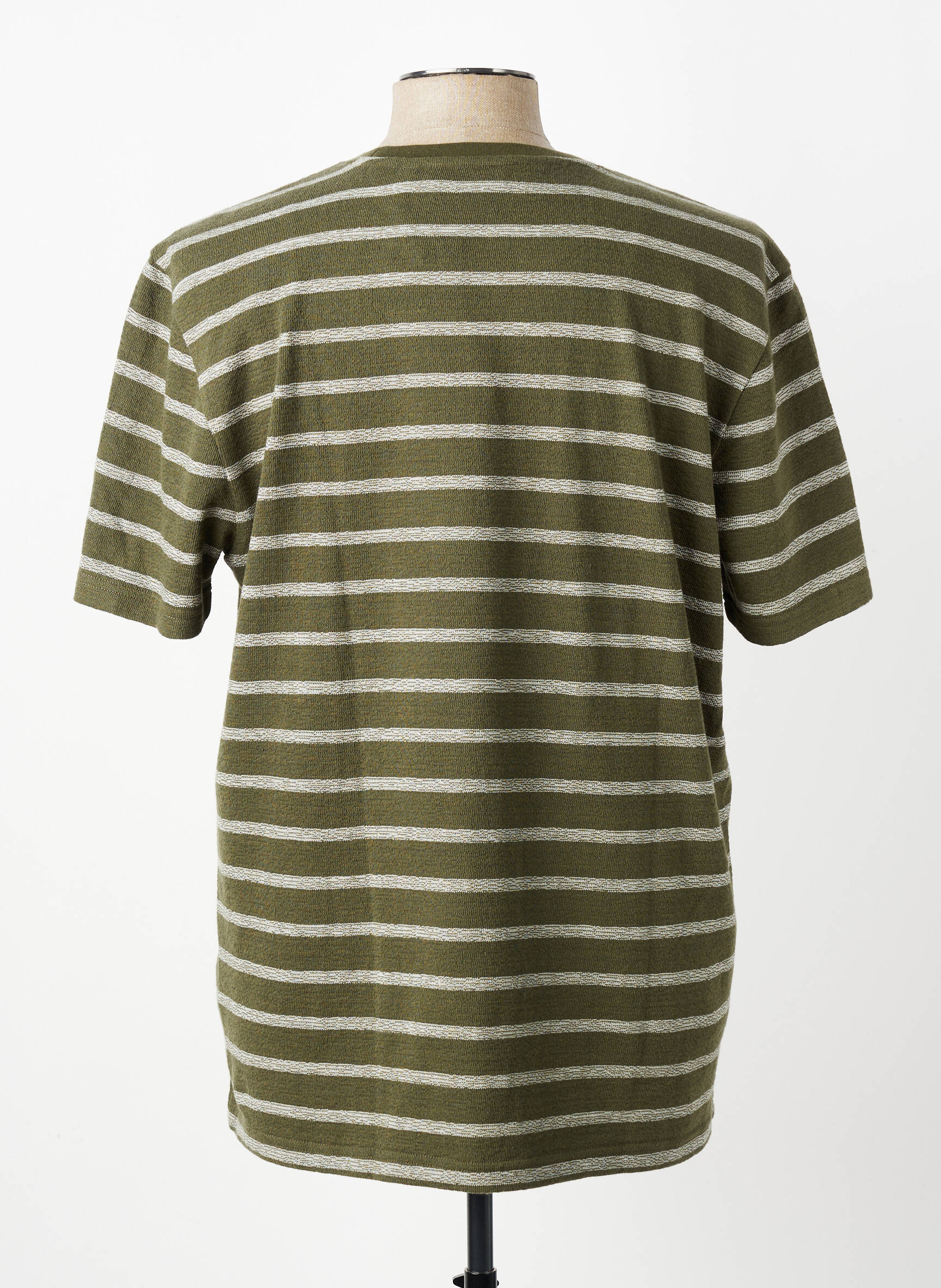 Tricou croială cambrată mâneci scurte verde FYNCH-HATTON bărbat