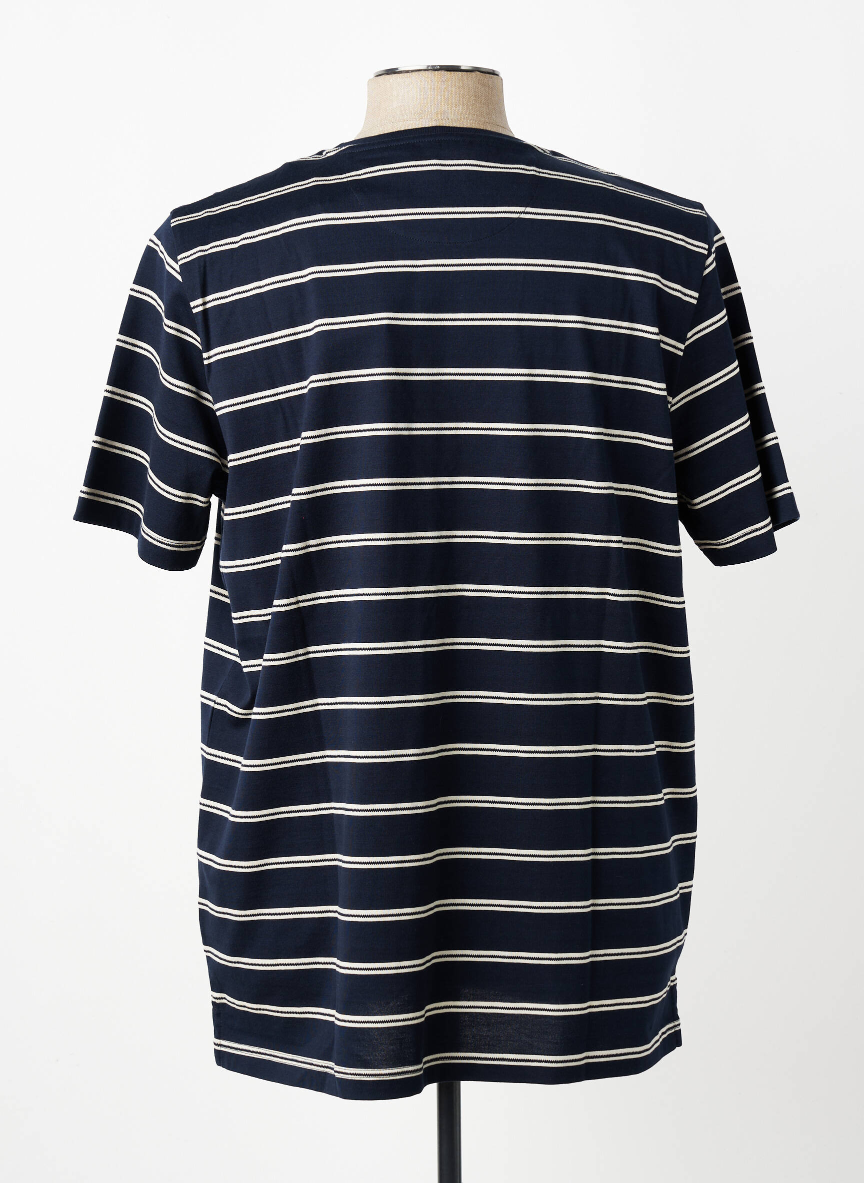 Tricou croială cambrată mâneci scurte albastru FYNCH-HATTON bărbat