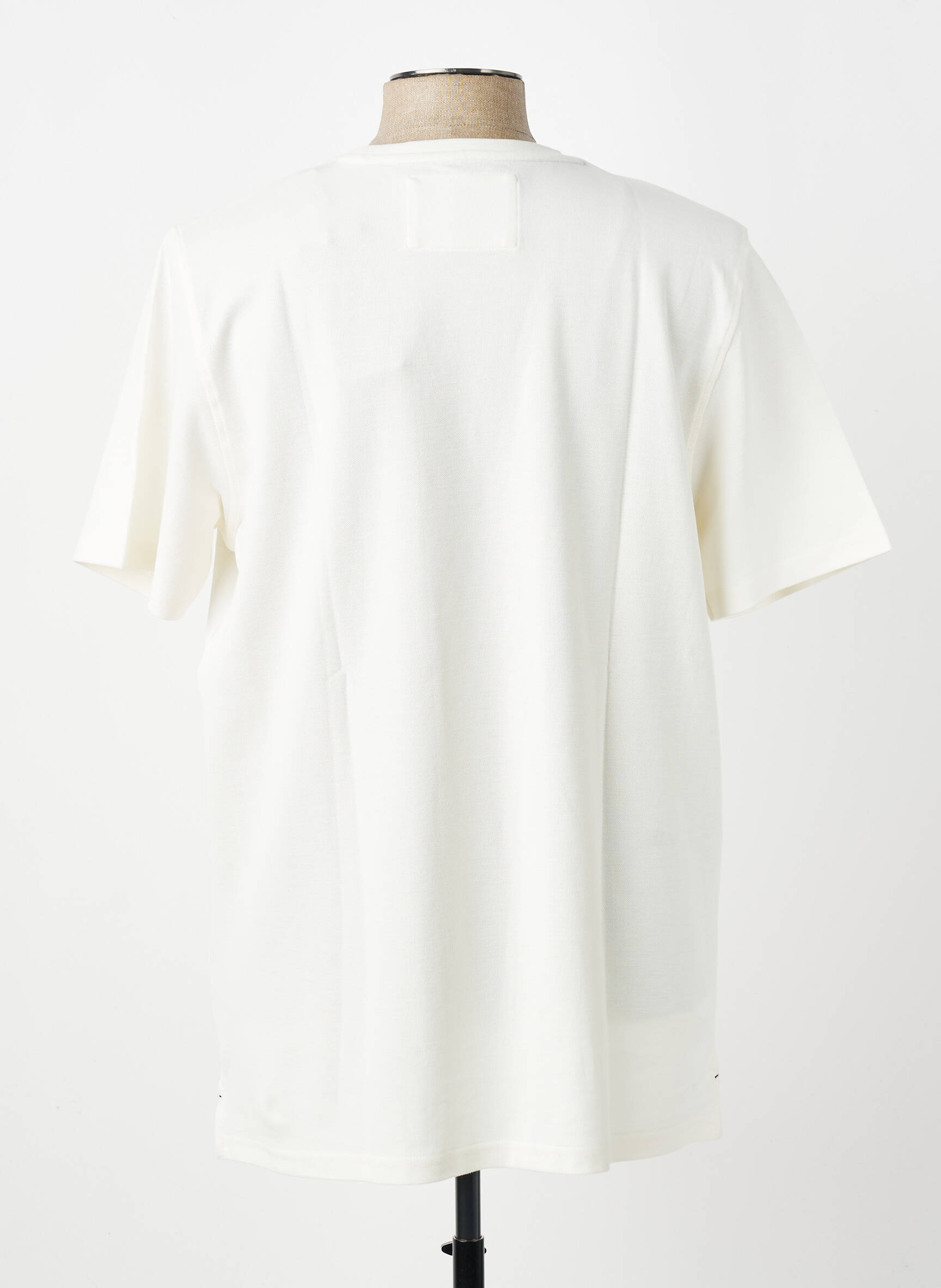 Tricou broderie mâneci scurte bej FYNCH-HATTON bărbat