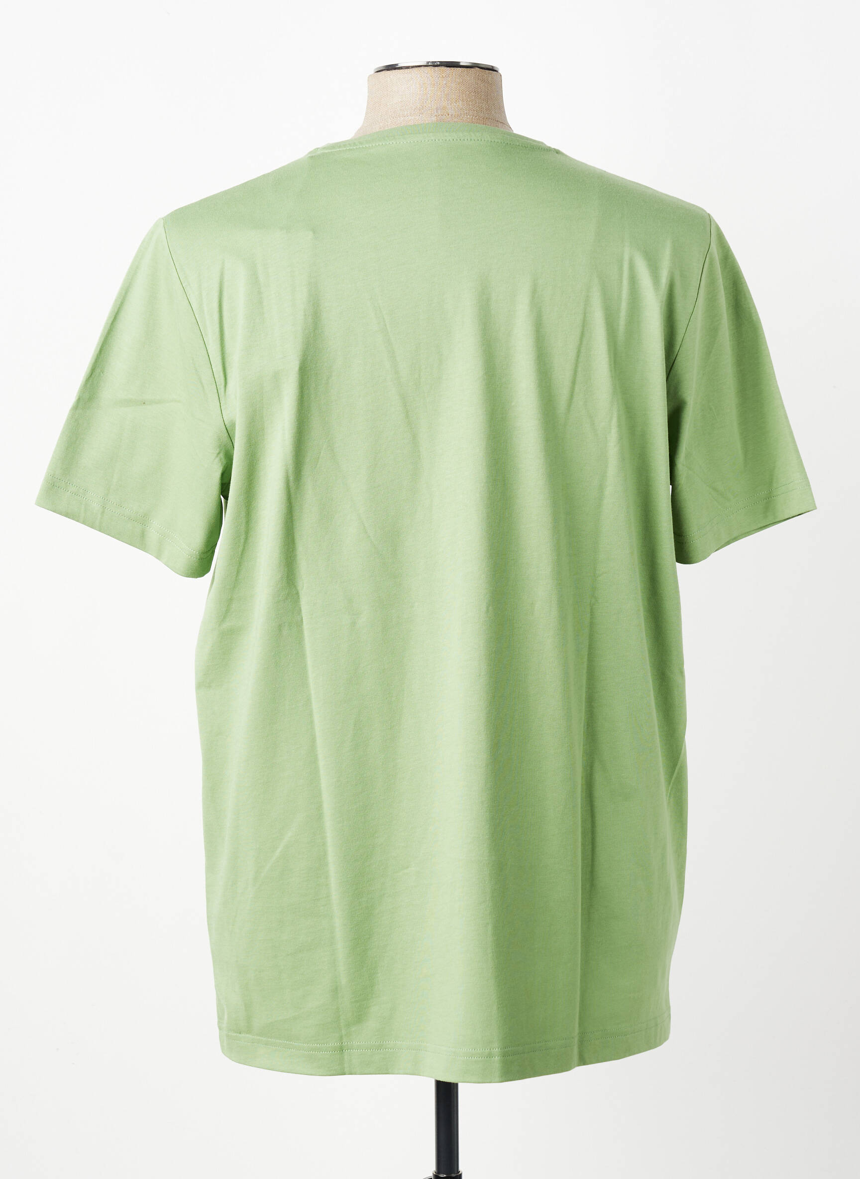 Tricou broderie mâneci scurte verde FYNCH-HATTON bărbat