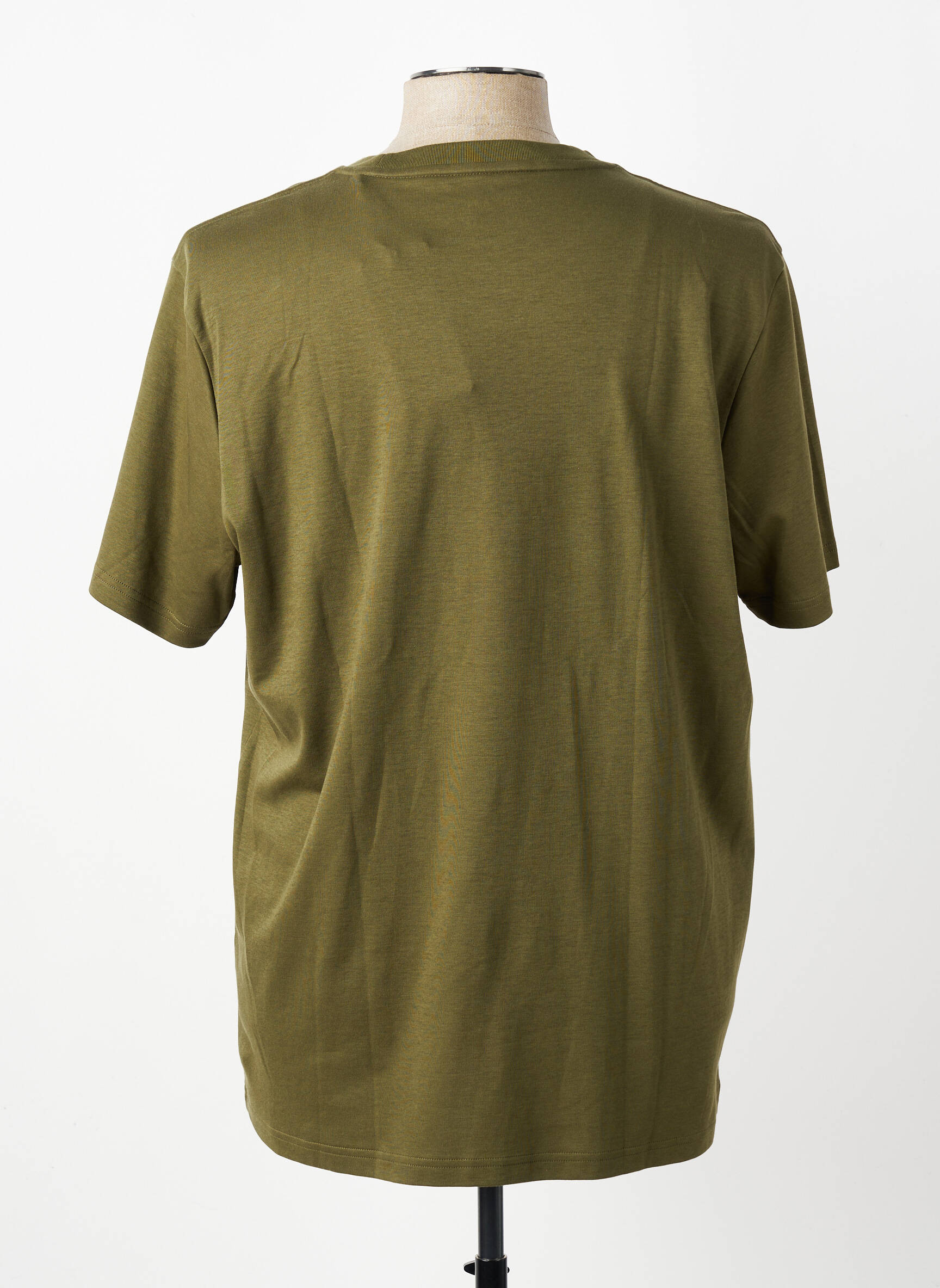 Tricou broderie mâneci scurte verde FYNCH-HATTON bărbat
