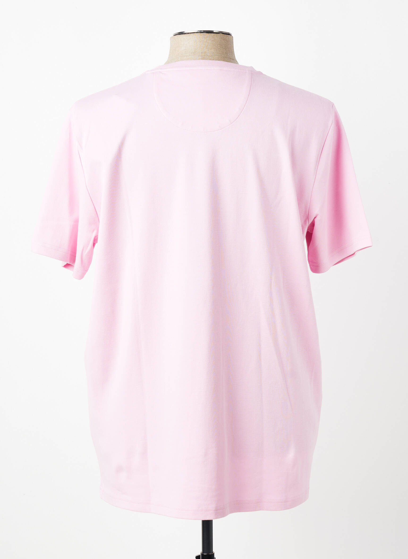 Tricou broderie mâneci scurte roz FYNCH-HATTON bărbat
