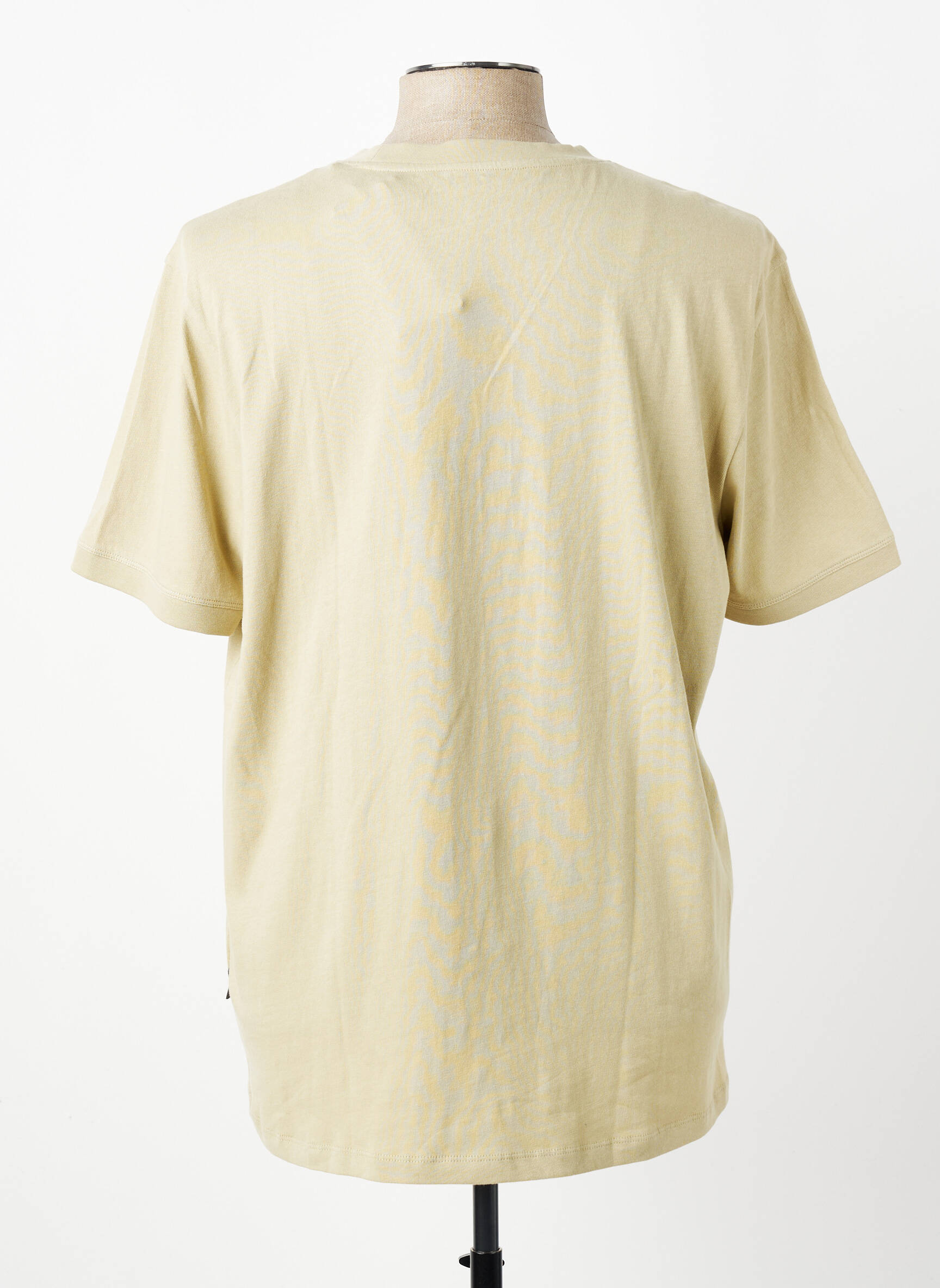 Tricou broderie mâneci scurte verde deschis FYNCH-HATTON bărbat