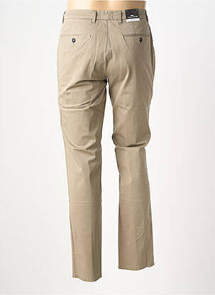 Pantalon chino țesătură poplin mărime normală verde FYNCH-HATTON bărbat