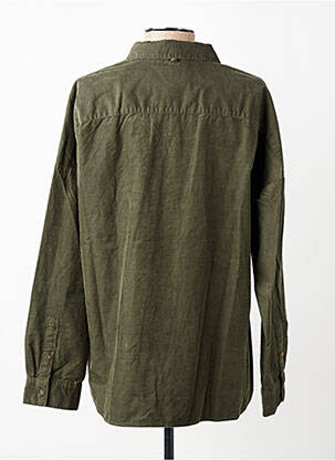 Cămașă croială cambrată mâneci lungi verde CAMEL ACTIVE femeie