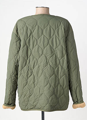 Geacă matlasată mâneci lungi fără glugă verde CAMEL ACTIVE femeie