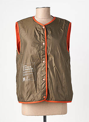 Jachete casual guler rotund portocalie CAMEL ACTIVE femeie