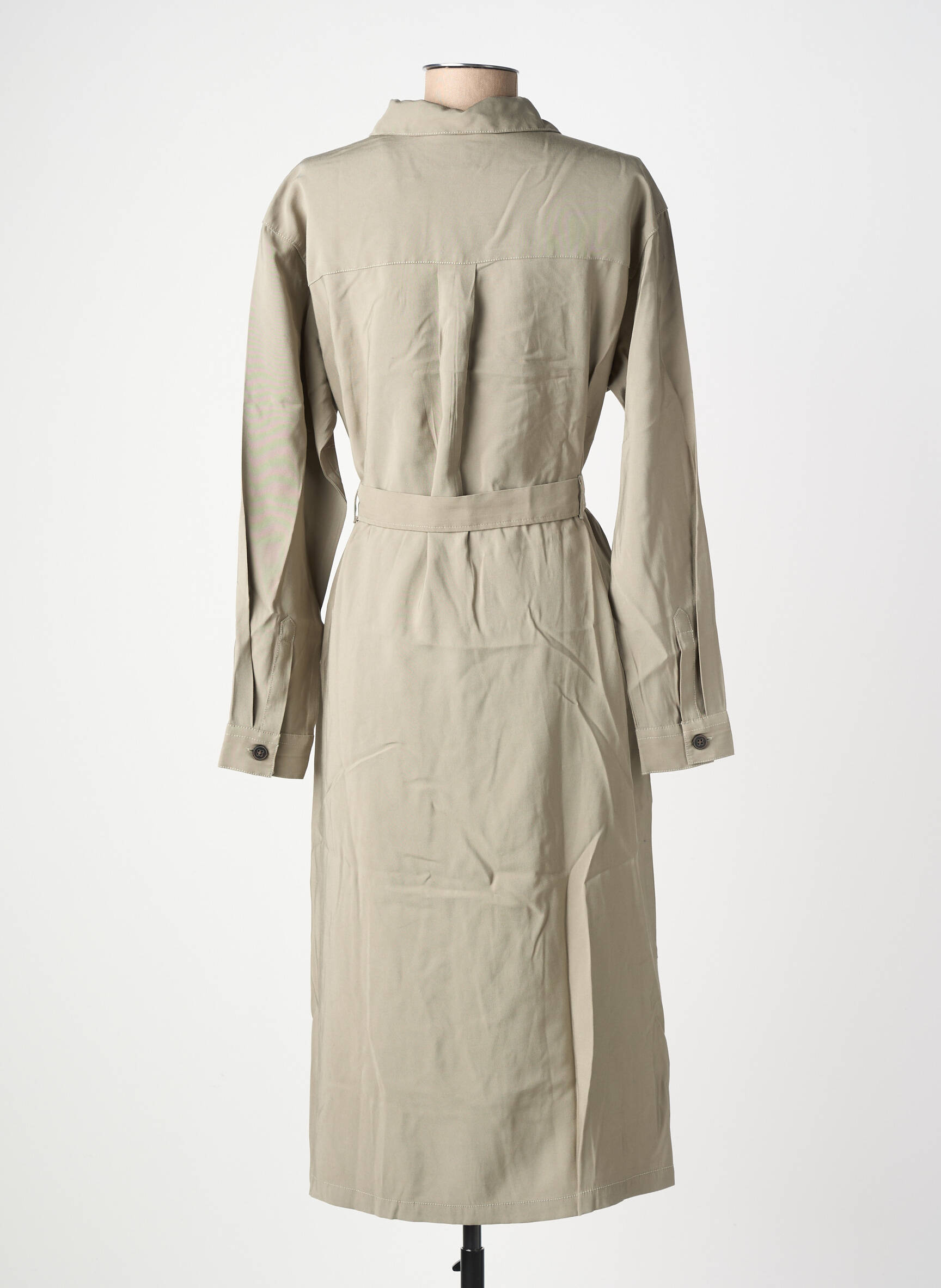 Rochie midi mâneci lungi mâneci lungi verde CAMEL ACTIVE femeie