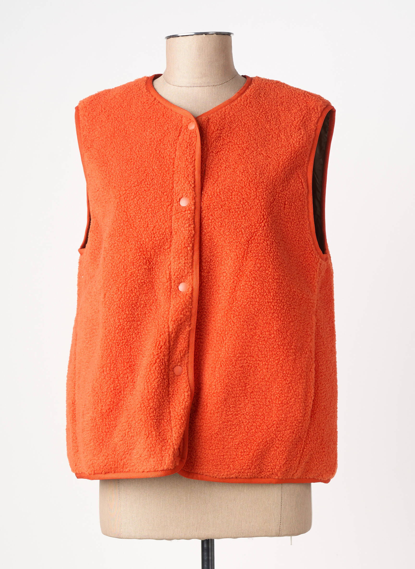 Jachete casual guler rotund portocalie CAMEL ACTIVE femeie