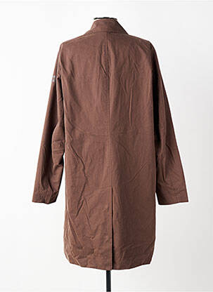 Trench țesătură poplin fără glugă maro CAMEL ACTIVE femeie