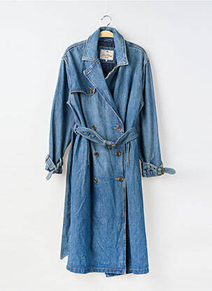 Trench buzunare fără glugă albastru LEVI'S femeie