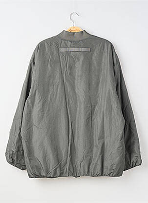 Geacă matlasată mâneci lungi fără glugă verde H&M femeie