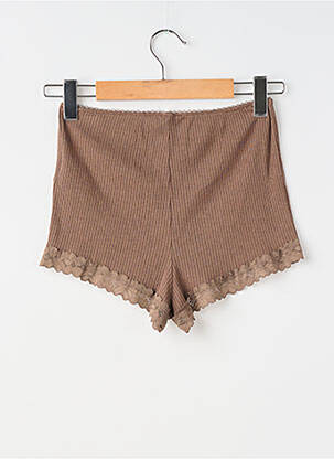 Shorty elasticitate maro BODY femeie