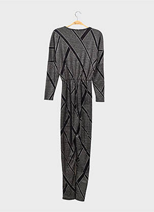 Salopetă-pantalon croială cambrată mâneci lungi negru ZARA femeie