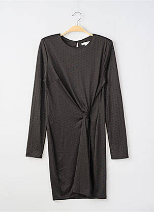 Rochie midi mâneci lungi mâneci lungi negru H&M femeie