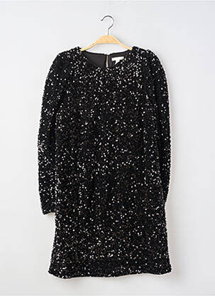 Rochie midi mâneci lungi mâneci lungi negru H&M femeie