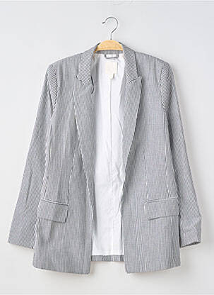Sacou finisaj interior dublat alb H&M femeie