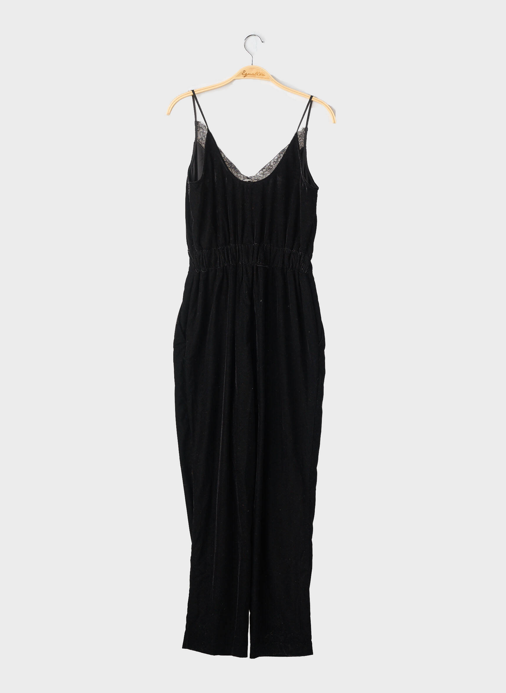 Salopetă-pantalon fără mâneci fără mâneci negru H&M femeie