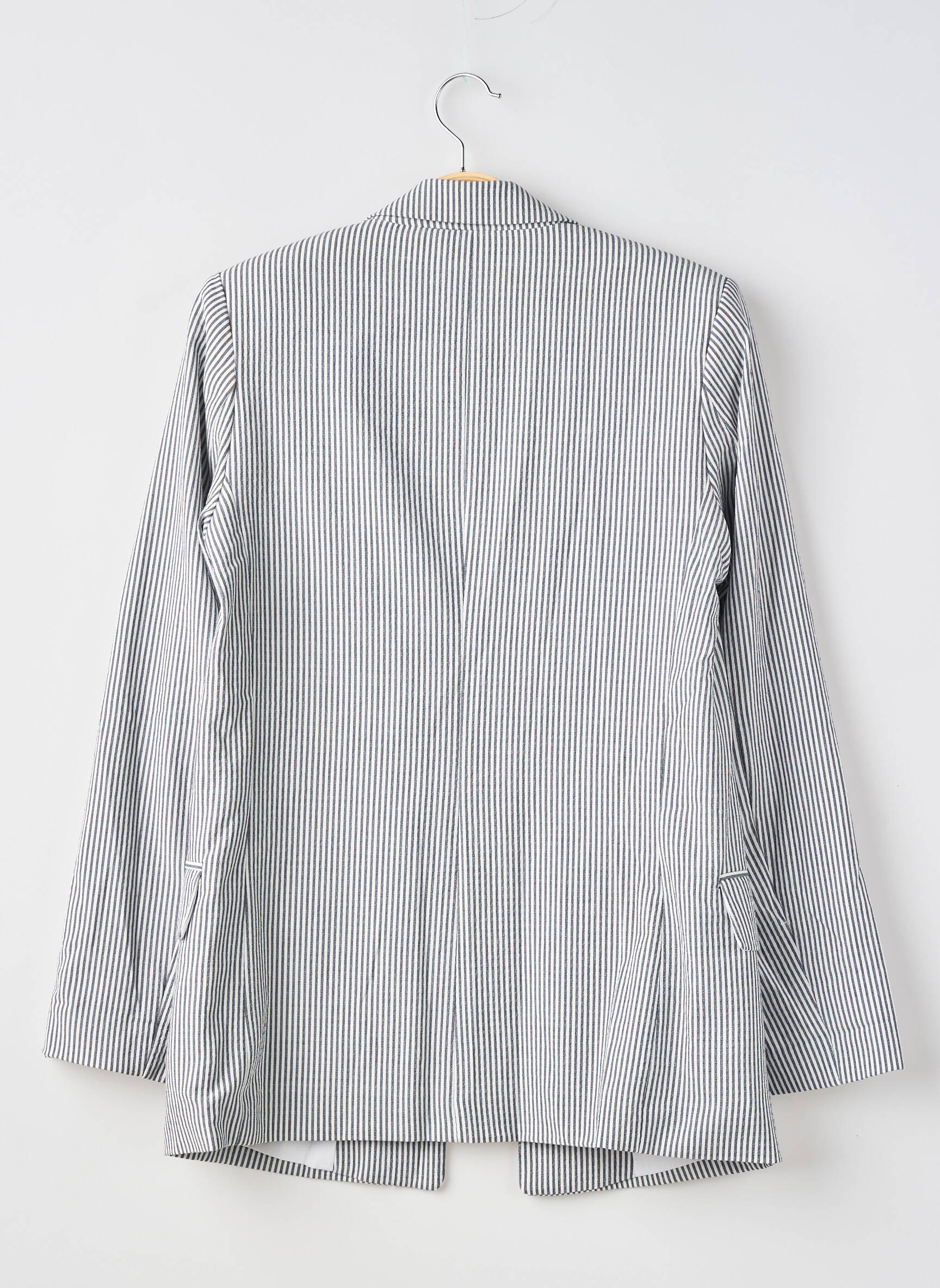 Sacou finisaj interior dublat alb H&M femeie