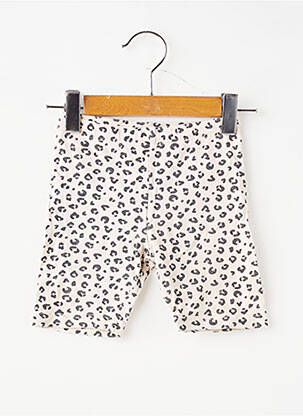 Pantalon de ciclism talie elastică bej H&M fată