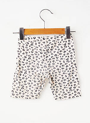 Pantalon de ciclism talie elastică bej H&M fată