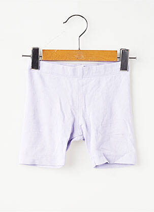 Pantalon de ciclism talie elastică violet TISSAÏA fată