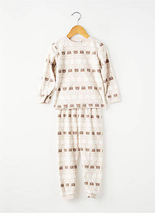 Pijama imprimat fantezie bej H&M fată