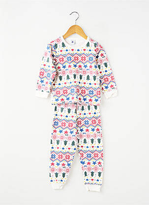 Pijama bază pantalon alb PETIT BATEAU copil