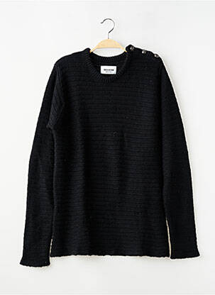 Pulover strânsă pe partea de jos mâneci lungi negru ZADIG & VOLTAIRE femeie